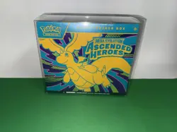 Pokemon TCG: Ascended Heroes Pokemon Elite Trainer Box SEALED (with protector) - Image 1