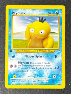 Pokemon Psyduck 79/105 - Neo Destiny 1st Edition - WOTC 2002 - NM/LP - Image 1