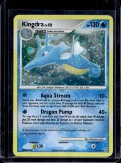 2008 Pokemon Diamond & Pearl Legends Awakened Kingdra Holo #7/146 - Image 1