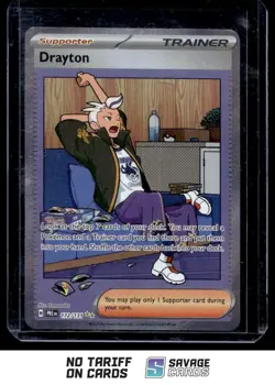 2025 Pokemon Scarlet & Violet - Prismatic Evolutions Drayton #172/131 Special - Image 1