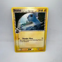 Dratini 66/113 Common Delta Species Pokemon Damaged - Image 1