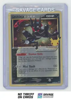 2021 Pokemon SWSH Celebrations BSP Holo Sealed Greninja #SWSH144 - Image 1