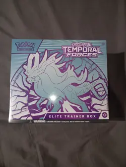 Pokemon TCG: Temporal Forces Exclusive ETB Walking Wake (SEALED) - Image 1