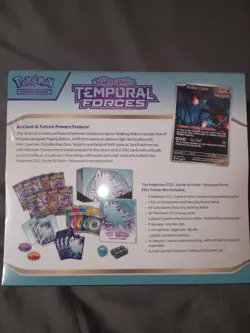 Pokemon TCG: Temporal Forces Exclusive ETB Walking Wake (SEALED) - Image 3