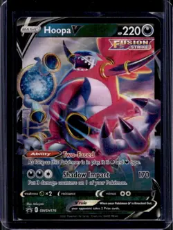 2021 Pokemon SWSH Black Star Promos Hoopa V #SWSH176 - Image 1