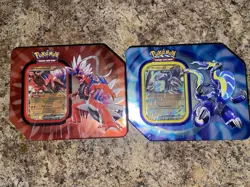 BRAND NEW-Pokemon Paldea Legends Tins-Koraidon EX & Miraidon EX - Image 2