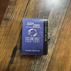 One Star Trek: The Next Generation Premiere Starter Deck Customizable Card Game - Image 1