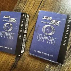 One Star Trek: The Next Generation Premiere Starter Deck Customizable Card Game - Image 3
