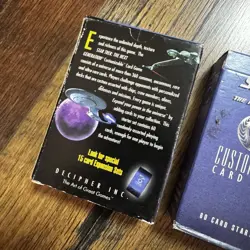 One Star Trek: The Next Generation Premiere Starter Deck Customizable Card Game - Image 4