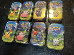 LOT OF 8 SEALED Pokemon TCG Ascended Heroes MINI TINS Brand New Art Set - Image 2