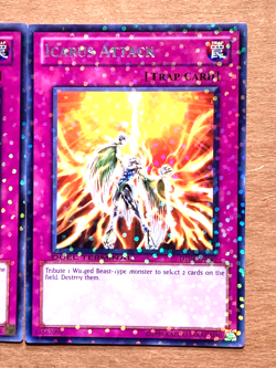 yugioh 3X Icarus Attack DT04-EN049 Silver Rare Parallel Near Mint - Image 5