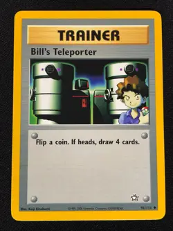 Pokemon Bill's Teleporter 91/111 Common (NM) - Image 1
