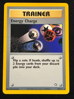 Pokemon Energy Charge 85/111 Common (LP) - Image 1