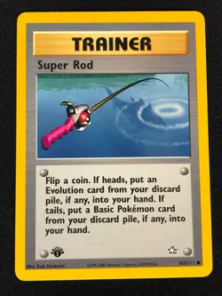 Pokemon Super Rod 103/111 1st Common (NM) - Image 1