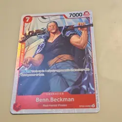 One Piece Benn.Beckman (OP09-009/229) OP09 Emperors in the New World NM FOIL TCG - Image 2