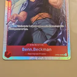 One Piece Benn.Beckman (OP09-009/229) OP09 Emperors in the New World NM FOIL TCG - Image 4