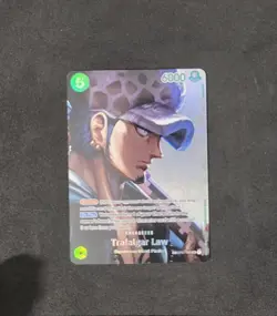 2023 One Piece OP04-Kingdoms of Intrigue #047 Trafalgar Law SP - Image 3