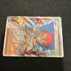 Pokemon Stellar Crown Crispin Full Art Ultra Rare Card 164/142 NM Condition - Image 3