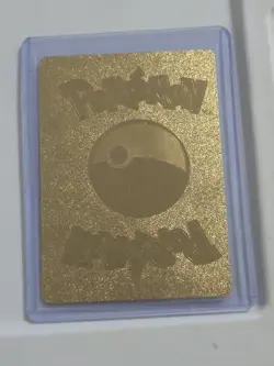 Charizard 120 HP Gold Foil Pokemon Card 4/102 Fan Art - Image 2
