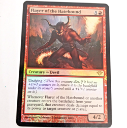 2012 Magic The Gathering: Flayer of The Hatebound Creature Foil Trading Card - Image 1