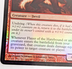 2012 Magic The Gathering: Flayer of The Hatebound Creature Foil Trading Card - Image 5