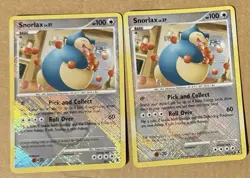 (2)- Snorlax 2009 League Promo033/111 League & Championship Cards Reverse Holo - Image 1