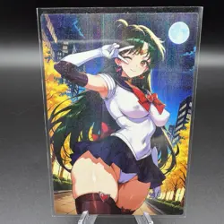 Setsuna Meiou Sailor Pluto Anime Waifu Card Doujin ACG Goddess Holo - Image 2