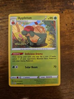 Appletun Holo 023/192 Holo Rare SWSH02: Rebel Clash NM Pokemon Card - Image 1