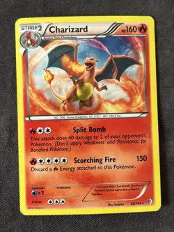 Pokemon TCG Charizard Boundaries Crossed Holo Card 20/149 Cosmo - Image 1