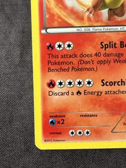 Pokemon TCG Charizard Boundaries Crossed Holo Card 20/149 Cosmo - Image 2