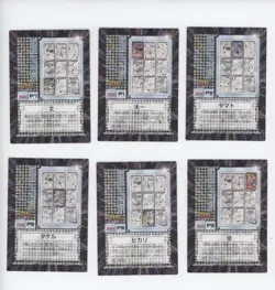 Digimon Adventure P1 P2 P3 P5 P7 P8 Prism Japanese Puzzle Card 1999 6 card Lot - Image 2