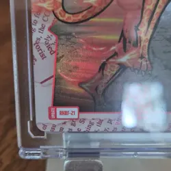 Bo Jackson Battle Arena Cheetah First Edition Holo Fire Card RHBF-21 120 Power - Image 2