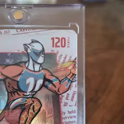 Bo Jackson Battle Arena Cheetah First Edition Holo Fire Card RHBF-21 120 Power - Image 4