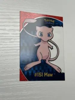 2000 Topps Pokemon TV #PC7 Mew Clear Card - Image 5