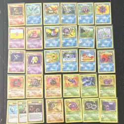 Pokemon Vintage WOTC Fossil Lot - 31 Cards with no duplicates - Image 1