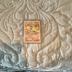 Charizard Base Set Holo Rare Pokemon Card 4/102 1999 Vintage English TCG - Image 1