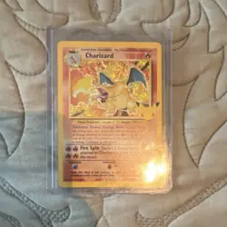 Charizard Base Set Holo Rare Pokemon Card 4/102 1999 Vintage English TCG - Image 3