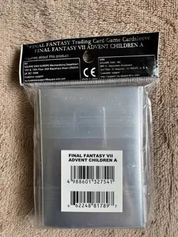 Final Fantasy VII Advent Children - Cloud & Sephiroth - Card Sleeves 60p FFTCG - Image 2