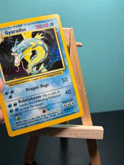 Pokemon Gyarados Holo Rare TCG Card Base Set 6/102 - Image 2