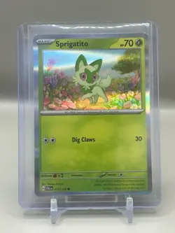 Miscellaneous Cards & Products #013/193 Sprigatito Holo Promo - Image 1