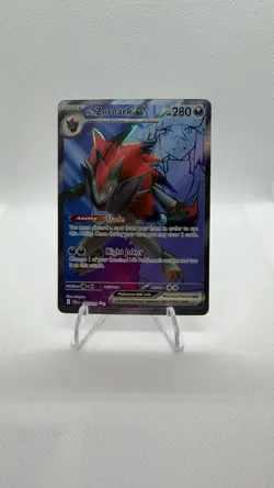 Pokemon TCG N's Zoroark EX Holo Ultra Rare Card 175/159 Sv09: Journey Together - Image 1