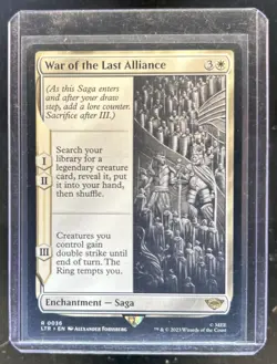 2023 Magic MTG Lord of Rings Tales Middle-Earth War Last Alliance #0036 - Image 1