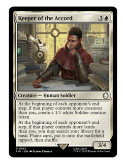 Keeper of the Accord Fallout MTG - Image 1
