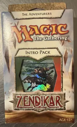 Magic The Gathering Zendikar The Adventurers Into Pack (ENGLISH) FACTORY SEALED - Image 1