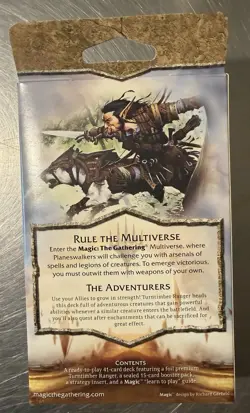 Magic The Gathering Zendikar The Adventurers Into Pack (ENGLISH) FACTORY SEALED - Image 2