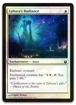 Ephara's Radiance #9 (Foil) (LP) Born of the Gods BNG Magic MTG - Image 1