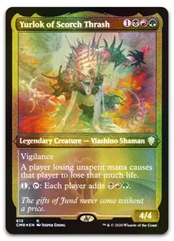 Yurlok of Scorch Thrash (Foil Etched) #613 (NM) Commander Legends CMR Magic MTG - Image 1