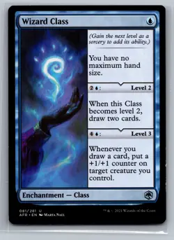 Wizard Class Adventures in the Forgotten Realms #81 Magic MTG - Image 1