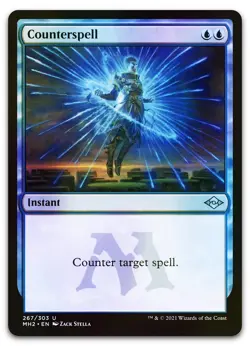 Counterspell #267 (Foil) (NM) Modern Horizons 2 MH2 Magic MTG - Image 1