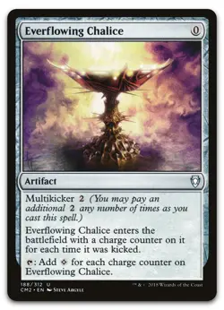 Everflowing Chalice #188 (NM) Commander Anthology CM2 Magic MTG - Image 1